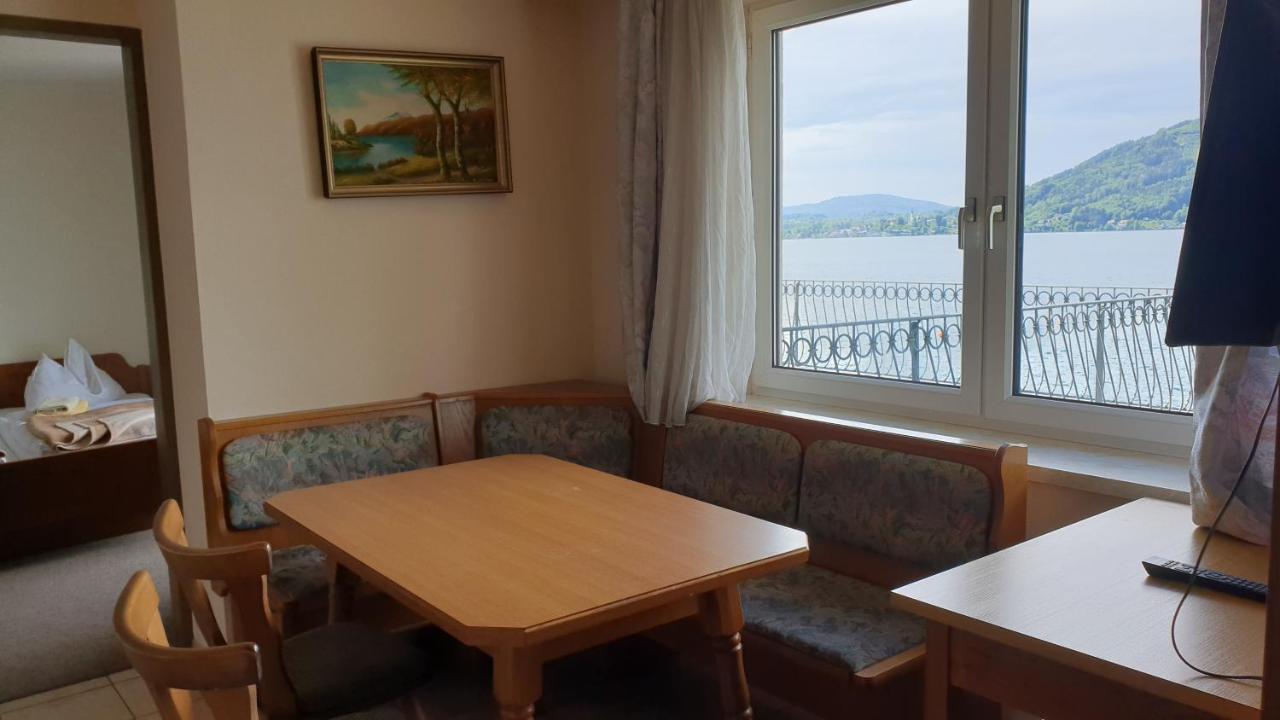 Seegasthof Zur Landeroith Weyregg Kültér fotó