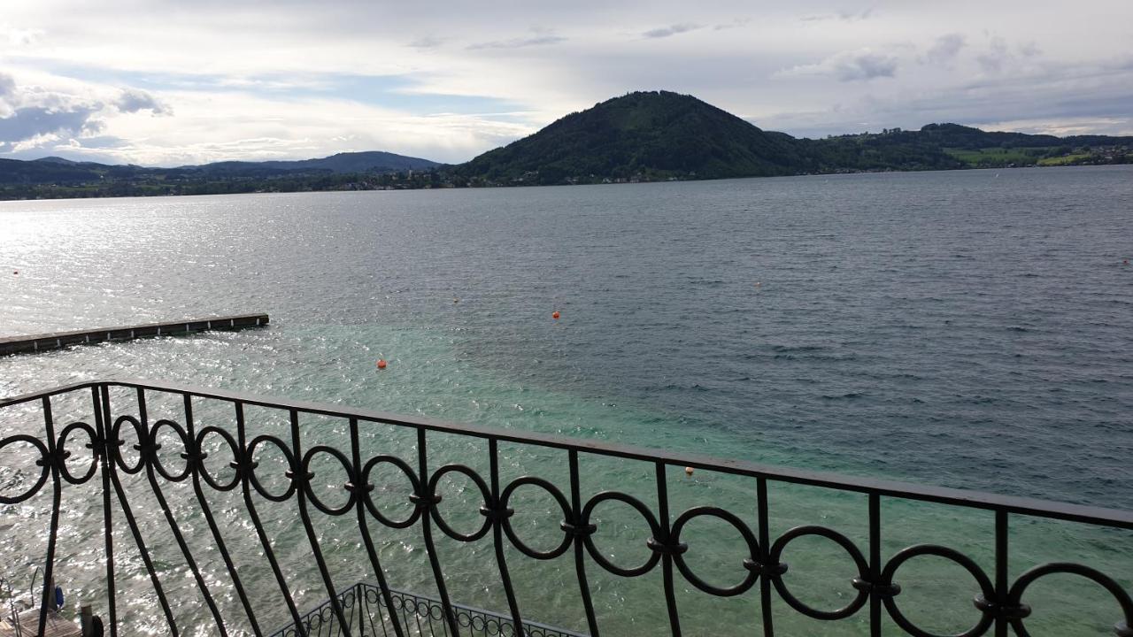Seegasthof Zur Landeroith Weyregg Kültér fotó